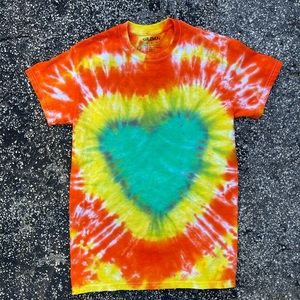 Heart Tie Dye Shirt